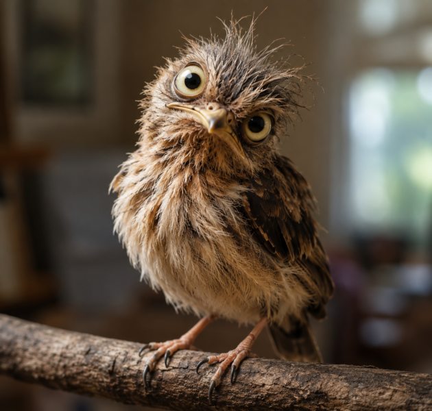 Strange little bird